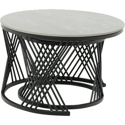 Carmen Комплект помощни холни масички fresno ДЕКО - сив (3530691)