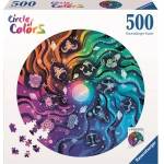Ravensburger Puzzle 2D 500 Color palette. Astronomy