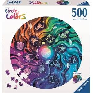 Ravensburger Puzzle 2D 500 Color palette. Astronomy
