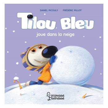 Tilou bleu joue dans la neige | Daniel Picouly