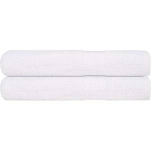 vidaXL Кърпи FROGN 2 бр. Бели 100x200 см 360 г/м2 (136665)