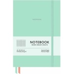 Shkolyaryk Publishing House Genius A5 96 Sheets Softcover Turquoise Checkered Notebook (A5-7110K)