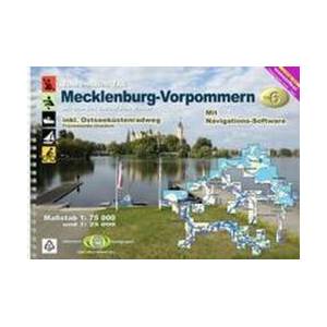 TourenAtlas Wasserwandern / TA6 Mecklenburg-Vorpommern | Erhard Jübermann (ISBN: 9783929540727)