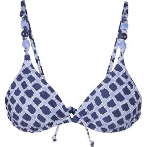 Seafolly Бикини горнище Seafolly Marseille Slide Tri Bikini top - Blue Indigo - размер 34 (EU) (150-6635-0112)
