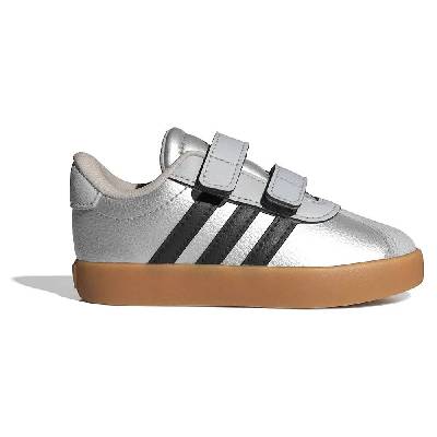 Детски маратонки Adidas VL Court 3.0 infant trainers - Silver (Silver Met / Core Black / Lgh Solid Grey)