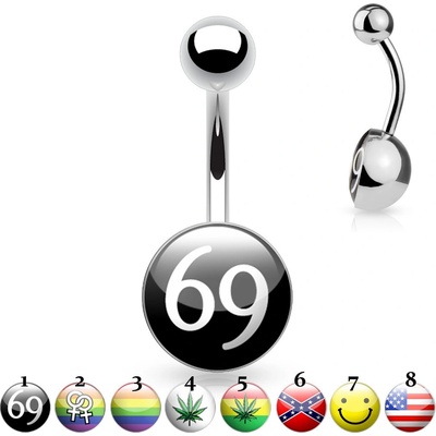 Piercing do pupíku NS39