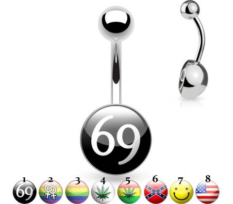 Piercing do pupíku NS39