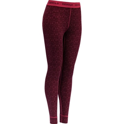 Devold Duo Active Woman Long Johns vínová – Zboží Mobilmania