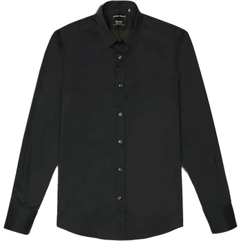 Antony Morato Риза с дълъг ръкав Antony morato MMSL00694-FA450010 Long Sleeve Shirt - Black
