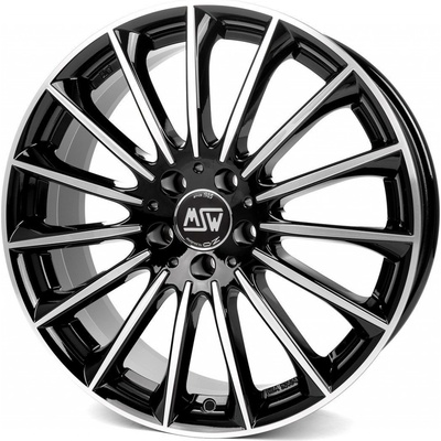 MSW 30 8,5x18 5x112 ET48 gloss black polished