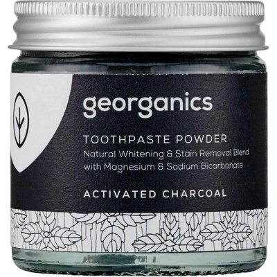 Georganics Natural Toothpowder Activated Charcoal 60 ml