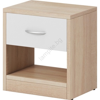 Wipmeb Sp. z o. o Нощно шкафче ned дъб сонома/бяло (wm0179)