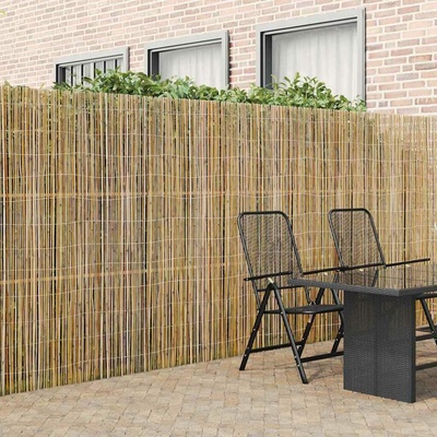 vidaXL Bambusový plot 300 x 180 cm Bambus Přírodní