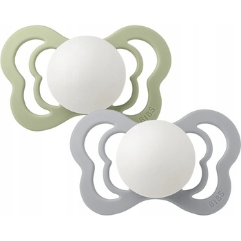 Bibs silikon ortodonické 2 ks Couture noční Sage Cloud
