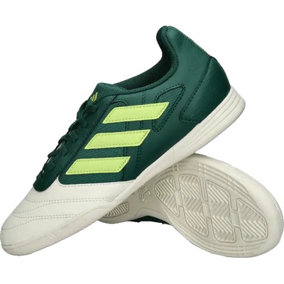 adidas Super Sala 2 IN JR IE1553 bílo-zelené – Zbozi.Blesk.cz