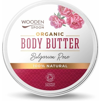 WoodenSpoon tělové máslo Bulharská růže 15 ml – Zboží Dáma