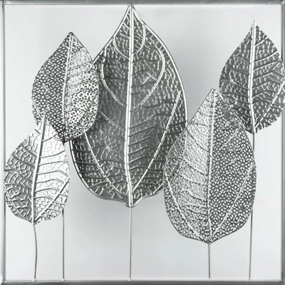 FALC Nástenná kovová 3D dekorácia 19SMB2813N, 50 x 50 x 4 cm