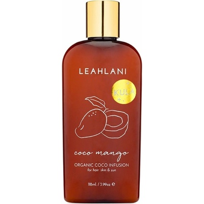 Leahlani třpytící tropický hedvábný olejový shimmer Coco Mango Infusion 118 ml