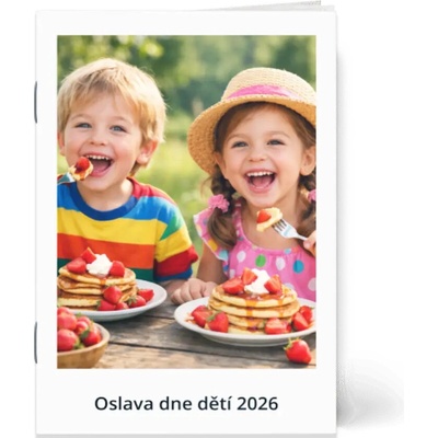 Fotokniha sešit A4 - šablona Elegantní bílá
