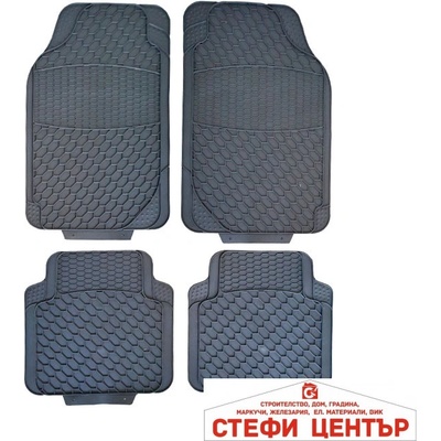 Paolo Гумени стелки универсални черни 3078 4бр. /к-т (51661)