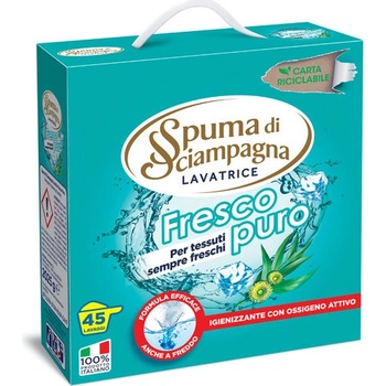 Spuma di Sciampagna Lavatrice Fresco puro prášok na pranie 2,025 kg 45 PD