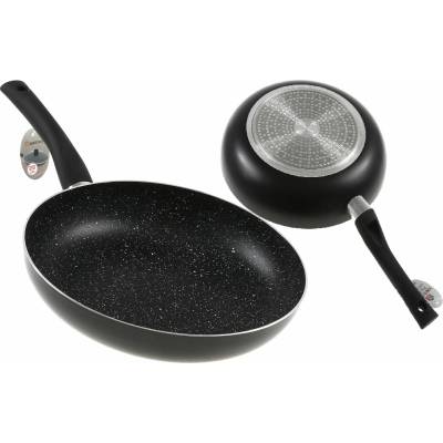 Tradiční pánev Kinghoff Marmo 28 cm s mramorovým povrchem