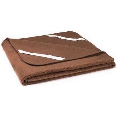 Vlnka Vlněné prostěradlo Merino s velbloudí vlnou hnědé 90x200