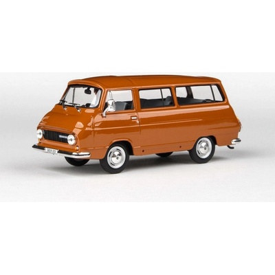Abrex Škoda 1203 mikrobus 1974 hnědá 143ABS 705YN 1:43