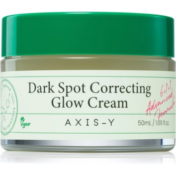 AXIS-Y 6+1+1 Advanced Formula Dark Spot Correcting Glow Cream хидратиращ гел-крем за кожа с хиперпигментация 50ml