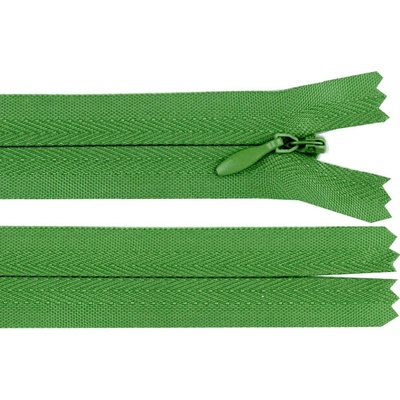 Stoklasa Spirálový zip skrytý No 3 délka 25 cm Balení: 1 ks, Varianta: 239 zelená irská 239 zelená irská