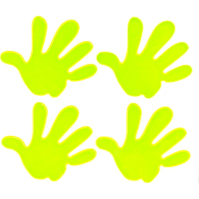AMiO-03942 Sada reflexných nálepiek Hands