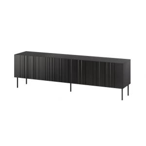 Cama MEBLE Cama RTV шкаф ISLA 200x40x60 матово черен (ISLA 400060)