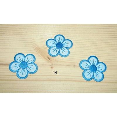 Nažehľovačka kvet priemer 3,5cm 14
