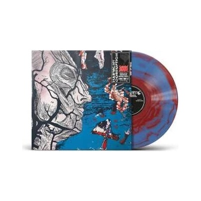Napalm Death - Harmony Corruption Red,Blue Merge Vinyl LP