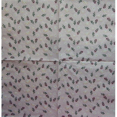 Home fashion obrúsky Malinké kytičky na růžové 33x33cm