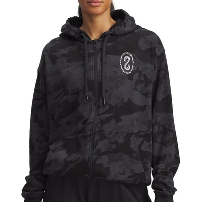 Under Armour Project Rock Heavyweight Full Zip černá