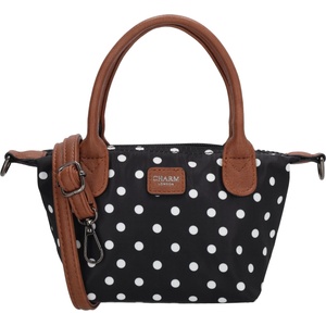 Charm London Buckingham 25511 White dot on black