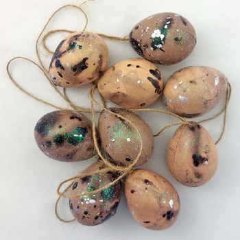 Veľkonočné vajíčka 9 ks 4 cm