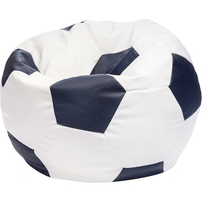 Ecopuf FOOTBALL L ekokoža E11 Tmavo modrá