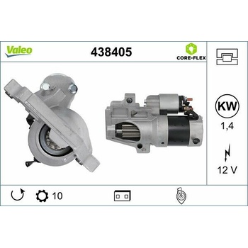 Štartér VALEO 438405
