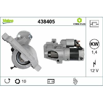 Štartér VALEO 438405