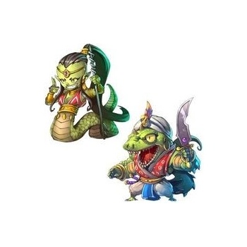 Cool Mini Or Not Arcadia Quest: Mamba & Rosh