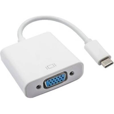 AKYGA AK-AD-55 Adaptér; USB 3.1; D-Sub 15pin HD zásuvka,USB C 0,15m
