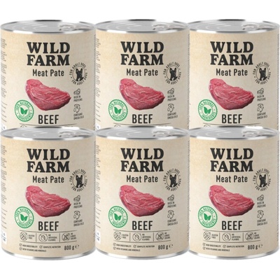 Wild Farm Hovädzia paštéta 6 x 800 g