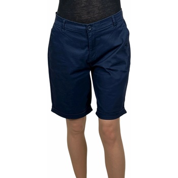 Moodo dámské plátěné kraťasy SIMONA Modrá