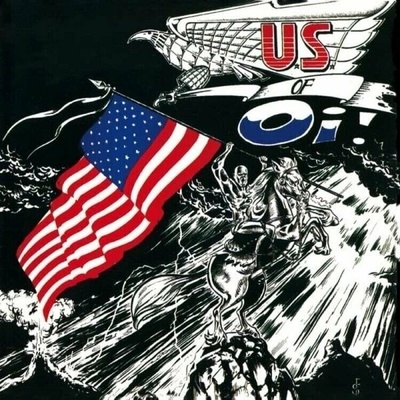 Various Artists - U.S. Of Oi!, Vol. 1 (Red/Black Marbled Coloured) LP
