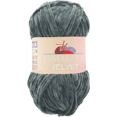 Himalaya Velvet 90020 tmavá sivá