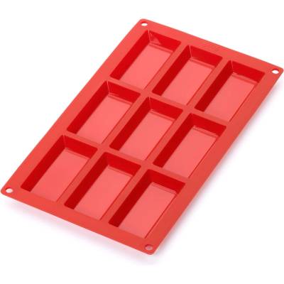 Lékué Форма за печене Lekue 30x17.5xH1.2cm, силиконова, за бисквити финансие