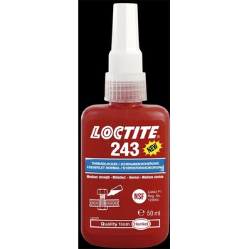 LOCTITE 243 zajišťovač šroubů 50g