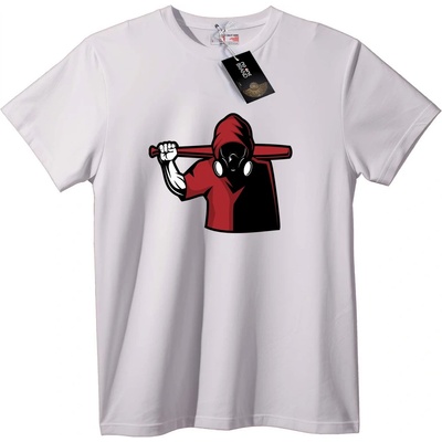 NOONEBRAND Тениска Градски Качулат Воин - S, Black